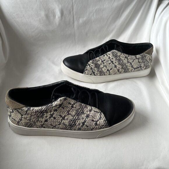 Cole Haan 9 B W15430 Grandpro Spectator 2.0 Sneakers Gray Black White Snake EUC - Picture 2 of 14